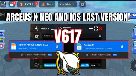 NEW ARCEUS X NEO IOS EXECUTOR LASTEST VERSION V617 ARCEUS X NEO AND