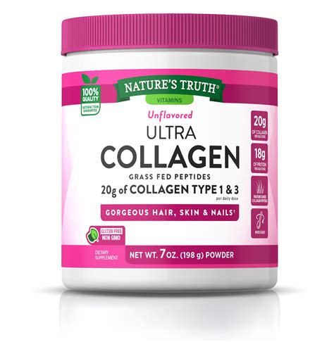 Nature S Truth Ultra Collagen Powder Type I And Iii Hydrolyzed