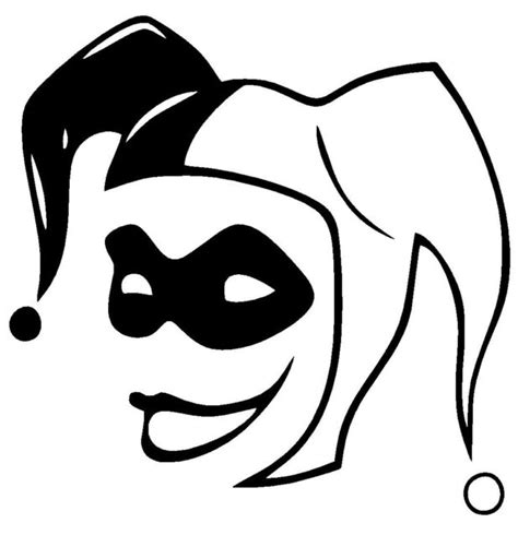 Harley Quinn Joker Face Suicide Squad Vinyl Decal Sticker Car Window