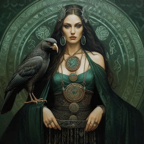 Intriguing Tattoo Ideas of The Morrigan, Celtic Goddess