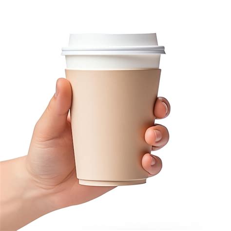 Premium AI Image Coffee Paper Cup Design