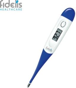 Fidelis Healthcare Digital Flexible Thermometer With Quick Measurement