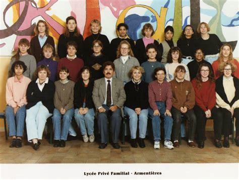 Photo de classe Terminale BEP I H de 1992 Lycée Professionnel Institut