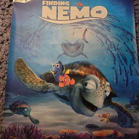 Finding Nemo Disney Pixar Movie Poster 26 By40 Disney Pixar Movies