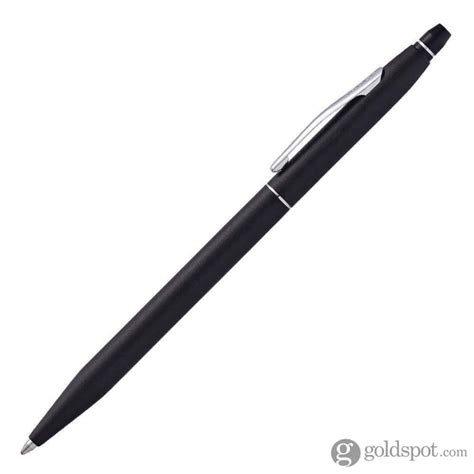 Cross Click Ballpoint Pen In Classic Black Goldspot Pens