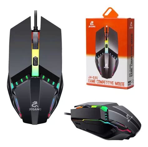 Mouse Gamer C led Óptico Colorido Ergonômico Led Usb Fio MercadoLivre