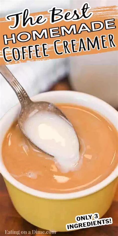 Homemade Coffee Creamer Recipe Artofit