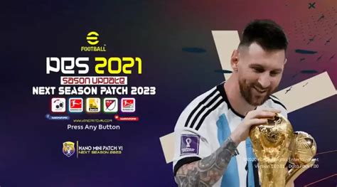 PES 2021 NEXT SEASON PATCH 2023 - PES 2021 Gaming WitH TR