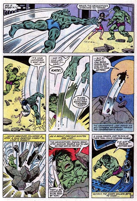 Incredible Hulk P Hulk In Of Panels As Abomination Kidnaps