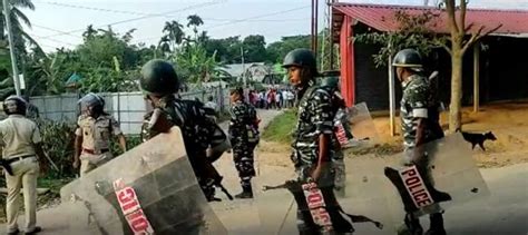 Tripura Tension After Cong Bjp Clash In Bishalgarh As ‘shots Fired