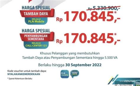 Segera Ikuti Promo Tambah Daya Listrik Dari Pln Berakhir September