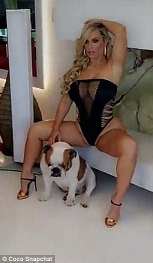 Coco Austin Stars In CocoLicious Lingerie Photo Shoot Daily Mail Online
