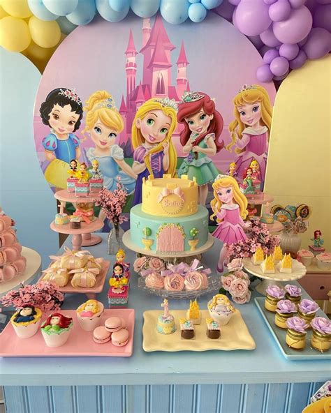 Disney princess birthday party theme – Artofit