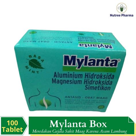 Jual Mylanta Box Isi 100 Tablet Shopee Indonesia