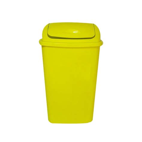 Tacho De Basura Con Tapa Rebatible X 12 Lts Verde Colombraro