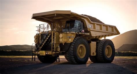 Caterpillar Truck Inside