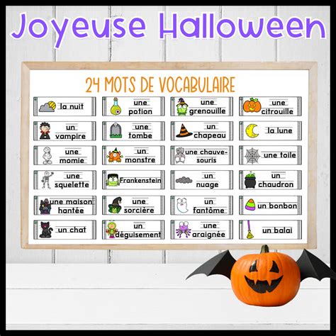 HALLOWEEN Syllabes Chasse Aux Mots