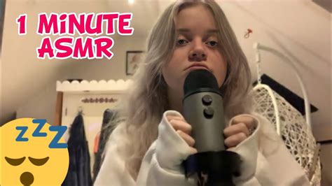 Fast 1 Minute Asmr Youtube