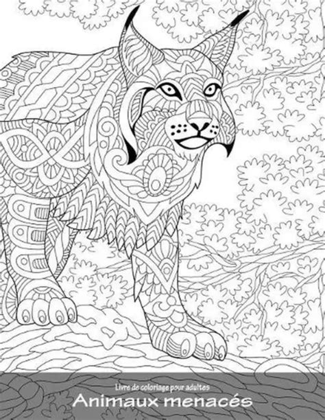 Livre De Coloriage Pour Adultes Animaux Menacs By Nick Snels French