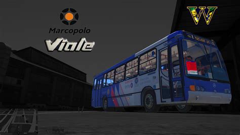 Ônibus Urbano Marcopolo Viale EMTU São Paulo Brasil GTA5 Mods