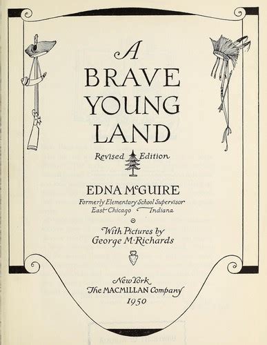 A Brave Young Land By Edna Mcguire Open Library