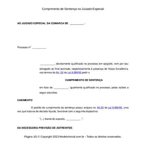 Juntada De Peti O De Execu O Cumprimento De Senten A O Que Significa