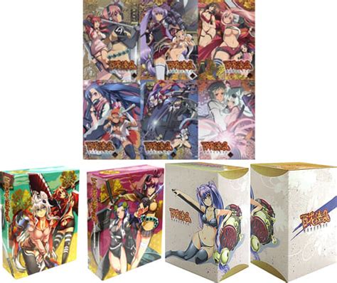 駿河屋 不備有 百花繚乱 サムライブライド 初回生産版 Box 2付全6巻セット ソフマップ全巻収納box付き 状態：ソフマップ全巻収納boxに難有り （アニメ全般）