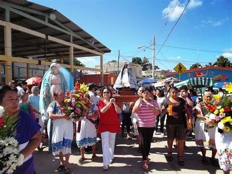 Por Un Calkini Informado Procesion A La Virgen De La Concepcion