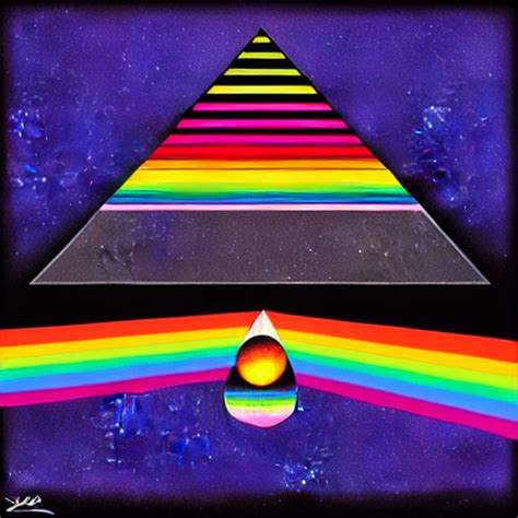 Prompthunt Pink Floyd Dark Side Of The Moon Album Cover Music 🎶