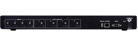 Матричный коммутатор HDMI 4x4 с Аудио выходом Cypress CPLUS-V4H4HPA ...