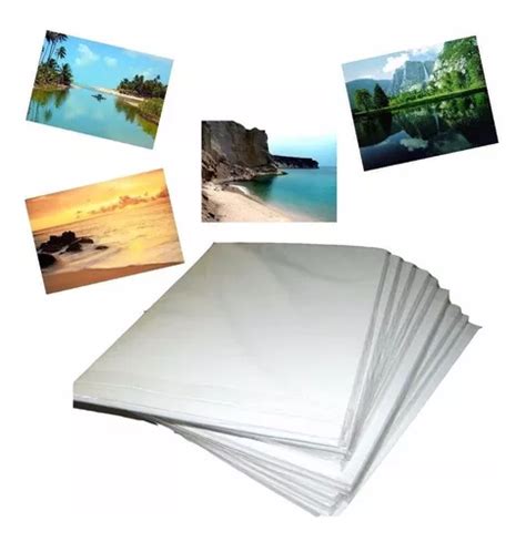 1000 Folhas Papel Foto Glossy 135g A4 Brilho Prova D água Frete grátis