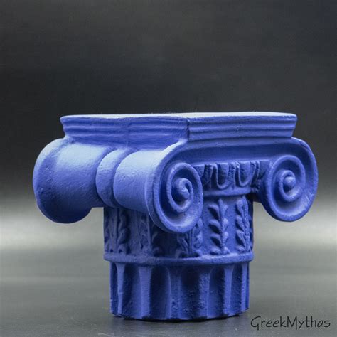 Sculpture Art Objects Ancient Greek Ionic Column Capital Classical