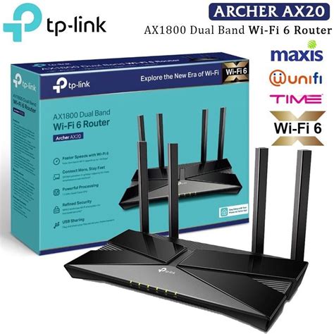 Tp Link Archer Ax Ax Wifi Router Tplink V Computers Tech