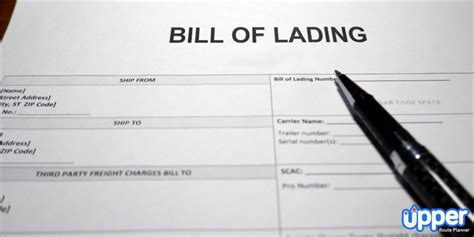 Bill Of Lading Complete Guide To Types And Uses 2025