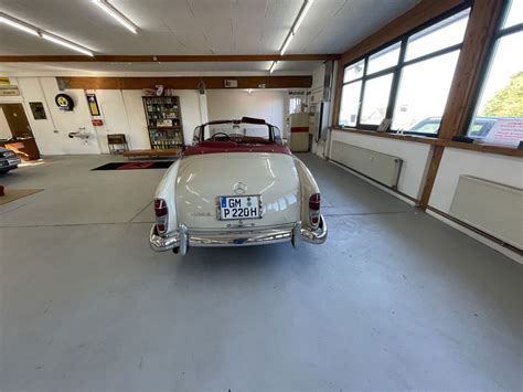 Mercedes Benz 220S Ponton Cabriolet W180 VERKAUFT JÄNEN CLASSIC