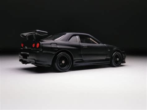 Nissan Skyline Gtr R Hot Wheels Custom Real Rubber Tires Etsy Canada