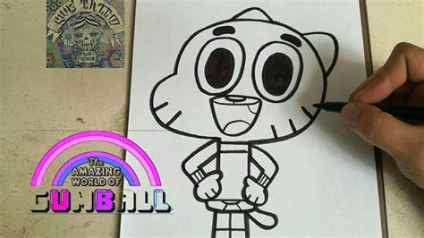 Como Dibujar A Gumball Anime C Mo Dibujar A Gumball Y Darwin