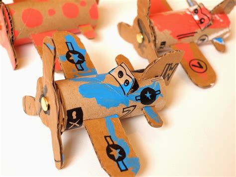 Wonderful Diy Toilet Roll Airplanes