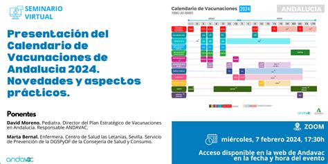 Seminario presentación Calendario Vacunal 2024 Plan de Vacunaciones