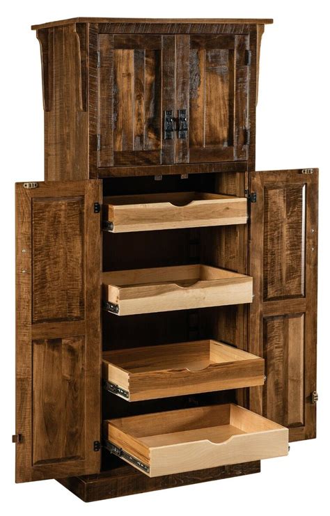 Amish Furniture Pantry Cabinet Cabinets Matttroy