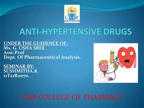 Antihypertensive Drugs Ppt