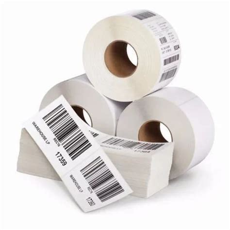 White Direct Thermal Labels Packaging Type Roll At Rs Roll In New