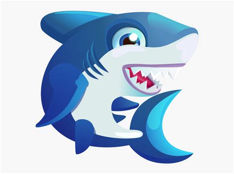 Bruce The Shark Is A Big Happy Guy, Who Sometimes Feels , Free Transparent Clipart - ClipartKey