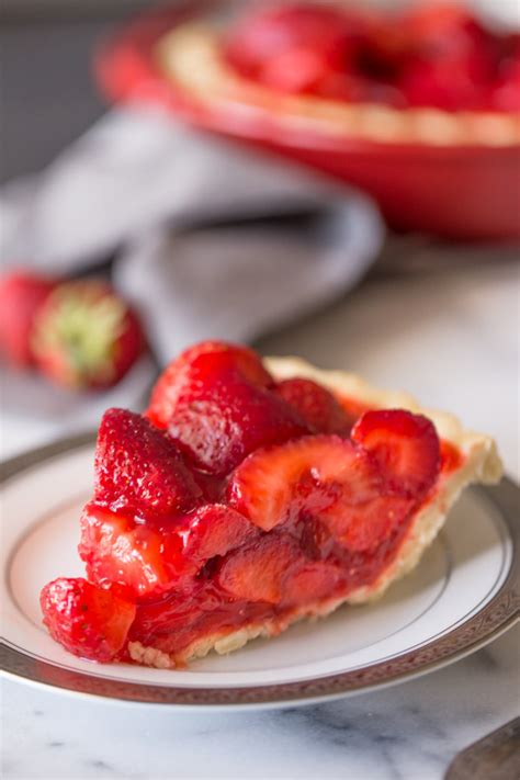 Fresh Strawberry Pie Lovely Little Kitchen