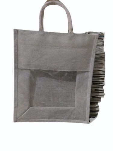 White Plain Jute Bag At Rs 55 Piece Biodegradable Jute Bag In