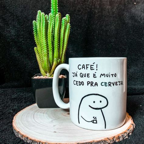 Caneca De Porcelana Personalizada Flork Elo Produtos Especiais