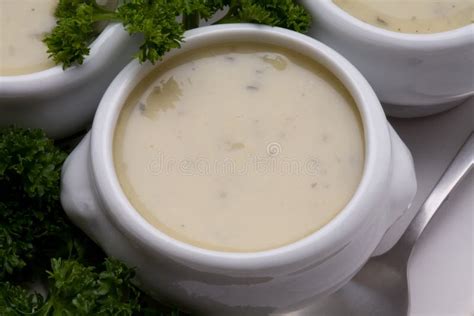 Mini appetizer soup bowls stock image. Image of cooked - 5197033