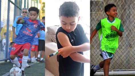 Jogador Mirim Diabetes Se Inspira Em Craque Do Real Madrid Para