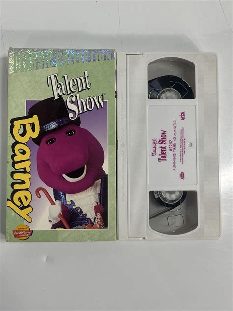 Vhs Barneys Talent Show Classic Collection 1996 Barney Available Only On Video 45986020109 Ebay