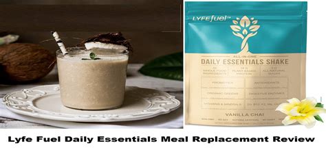 Lyfe Fuel Daily Essentials Meal Replacement Review Lyfefuel 2024